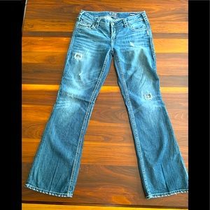 SILVER AIKO mid rise bootcut👖 jeans